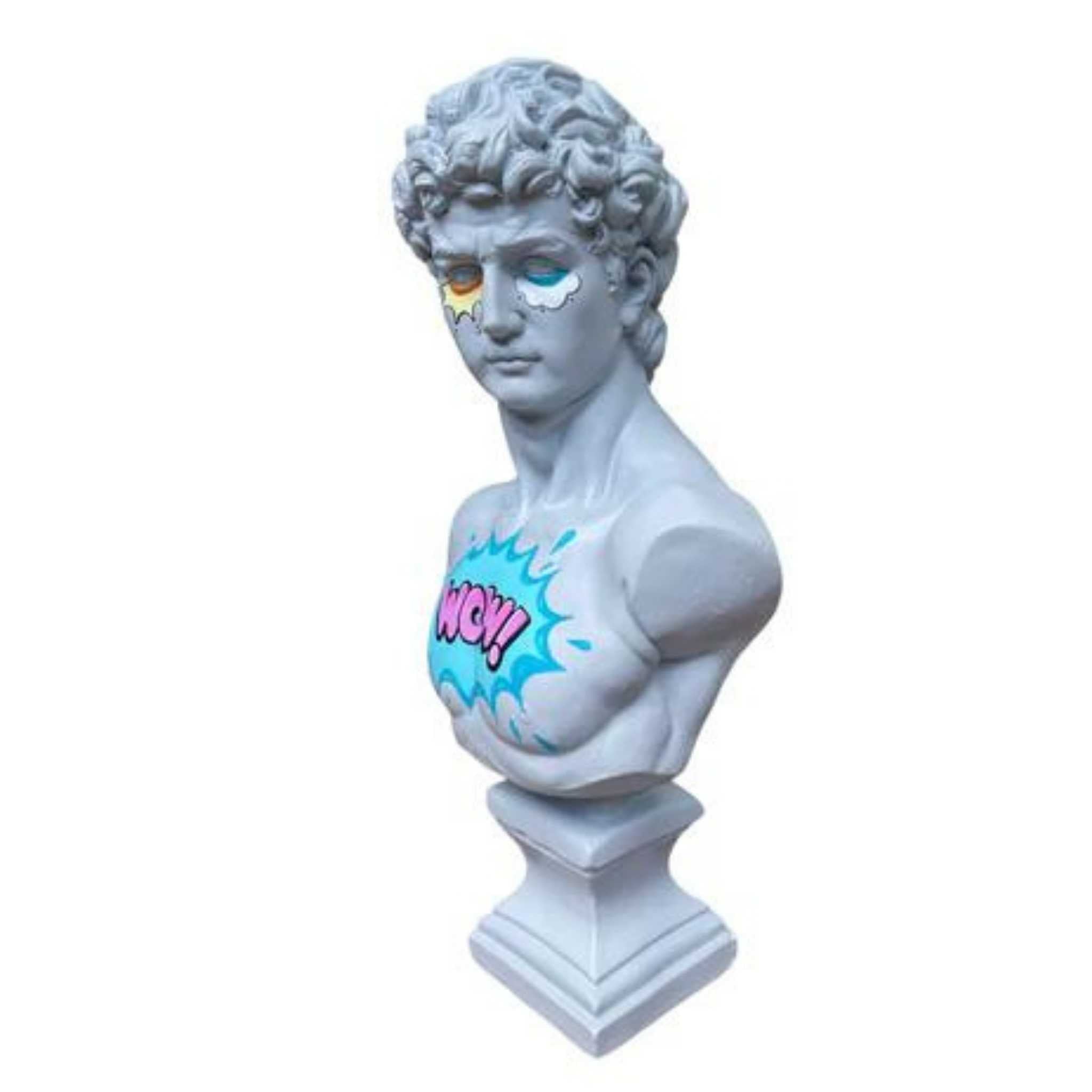 Groovy David: The Funky Bust Sculpture 1/1
