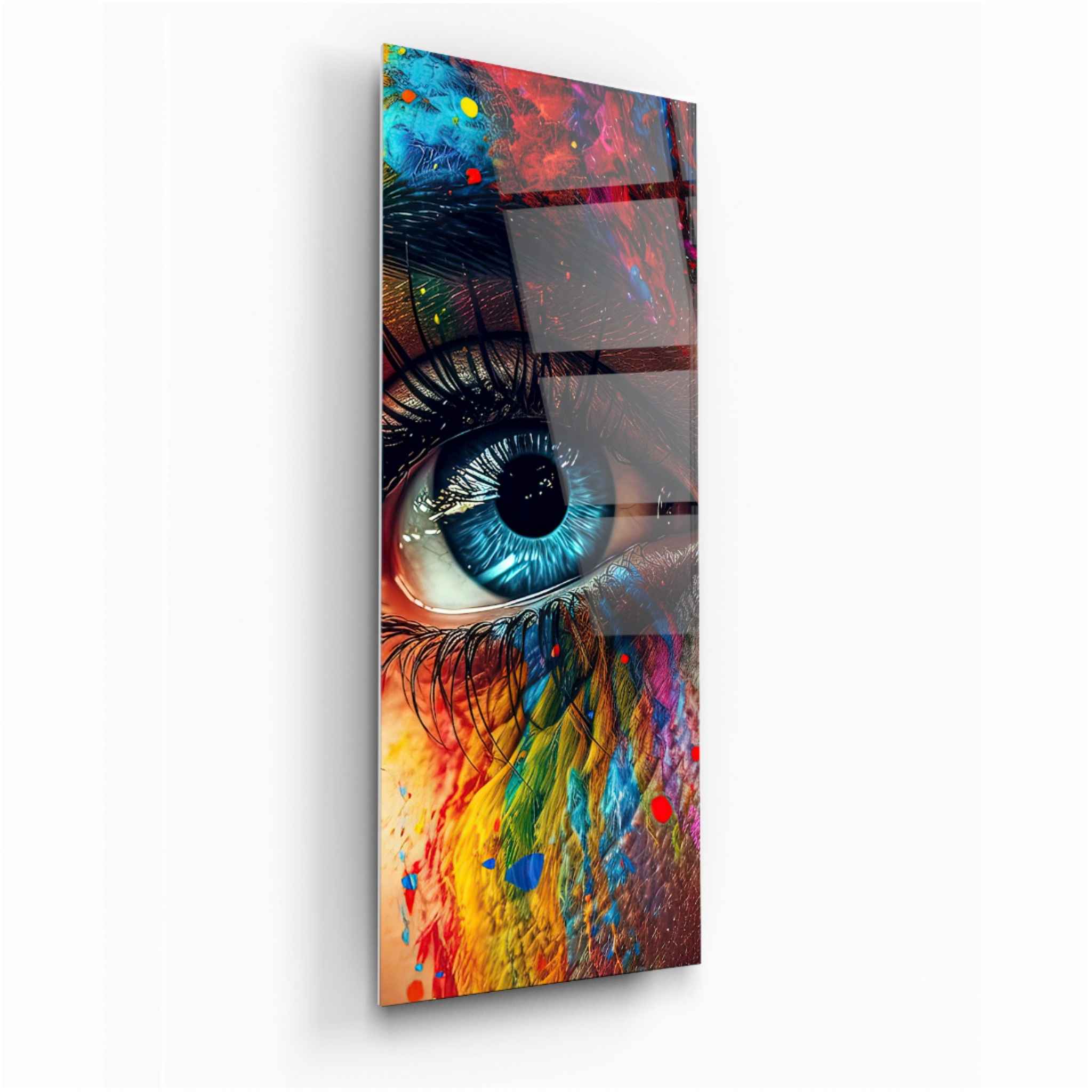 Colourful Eye Glass Wall Art