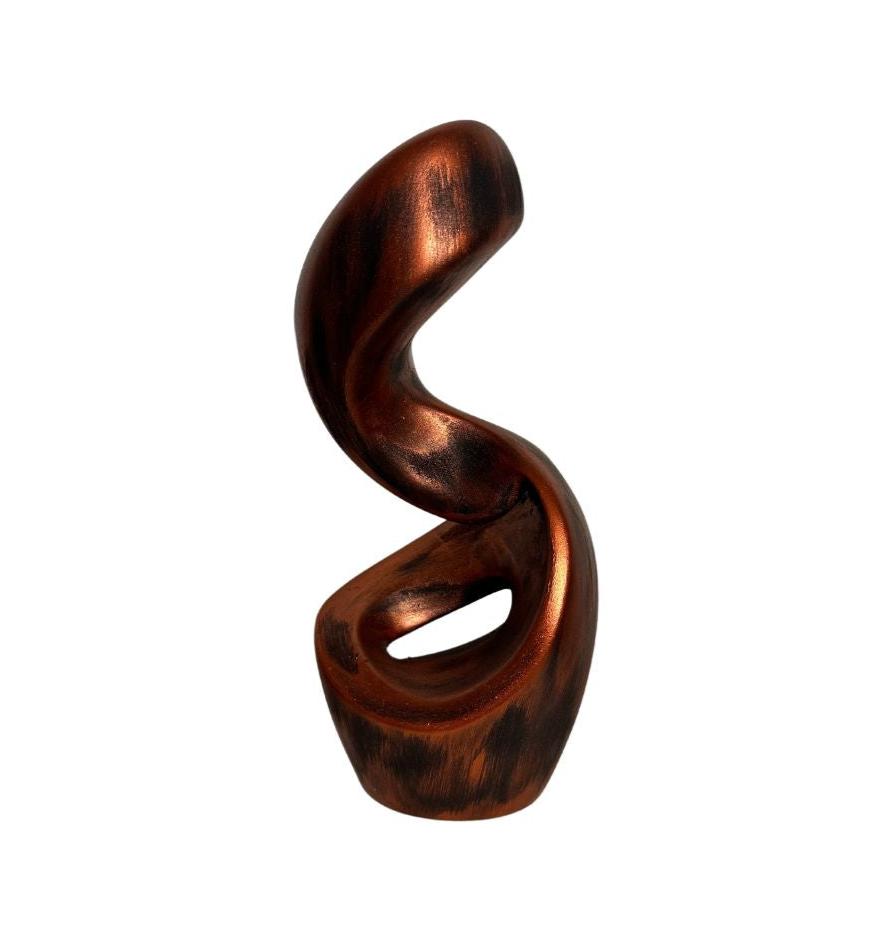 Copper Flow Sculpture