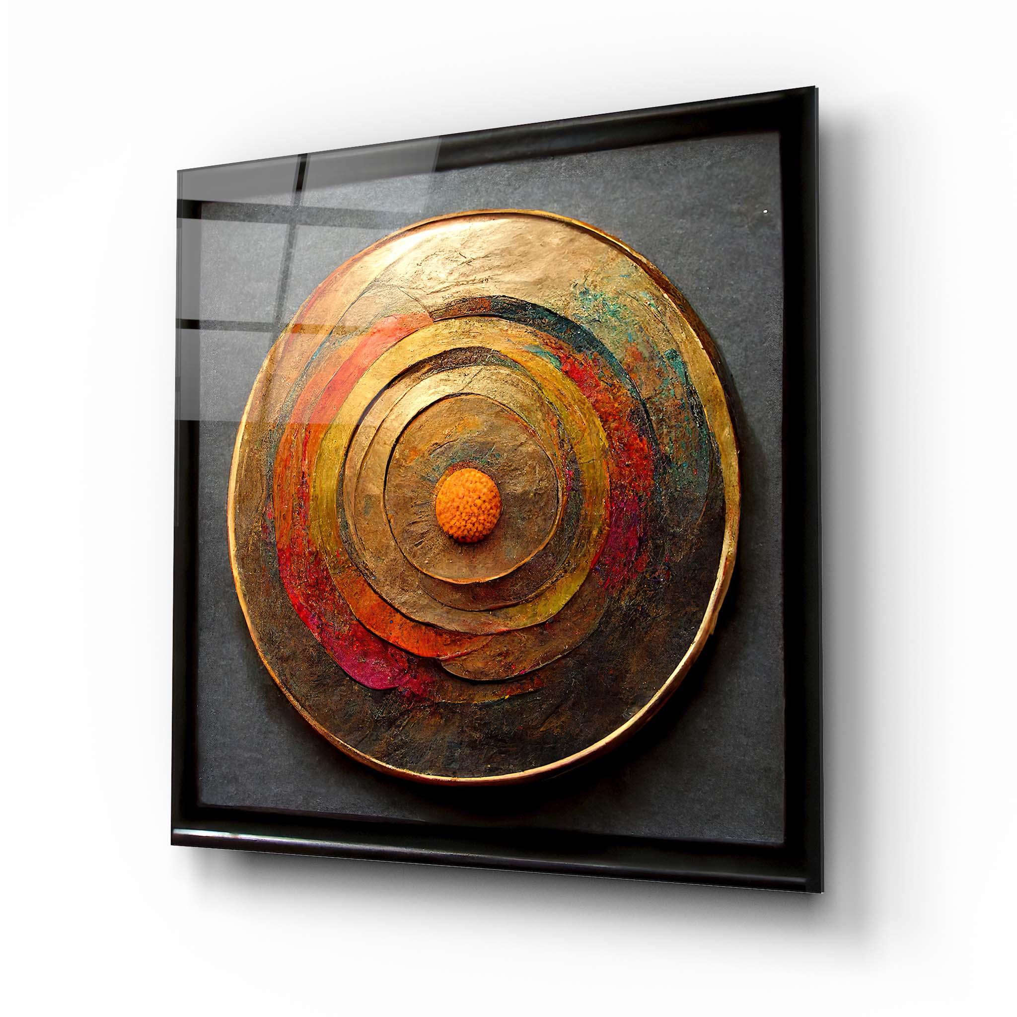 Abstract Glass Wall Art 9 - Artchi