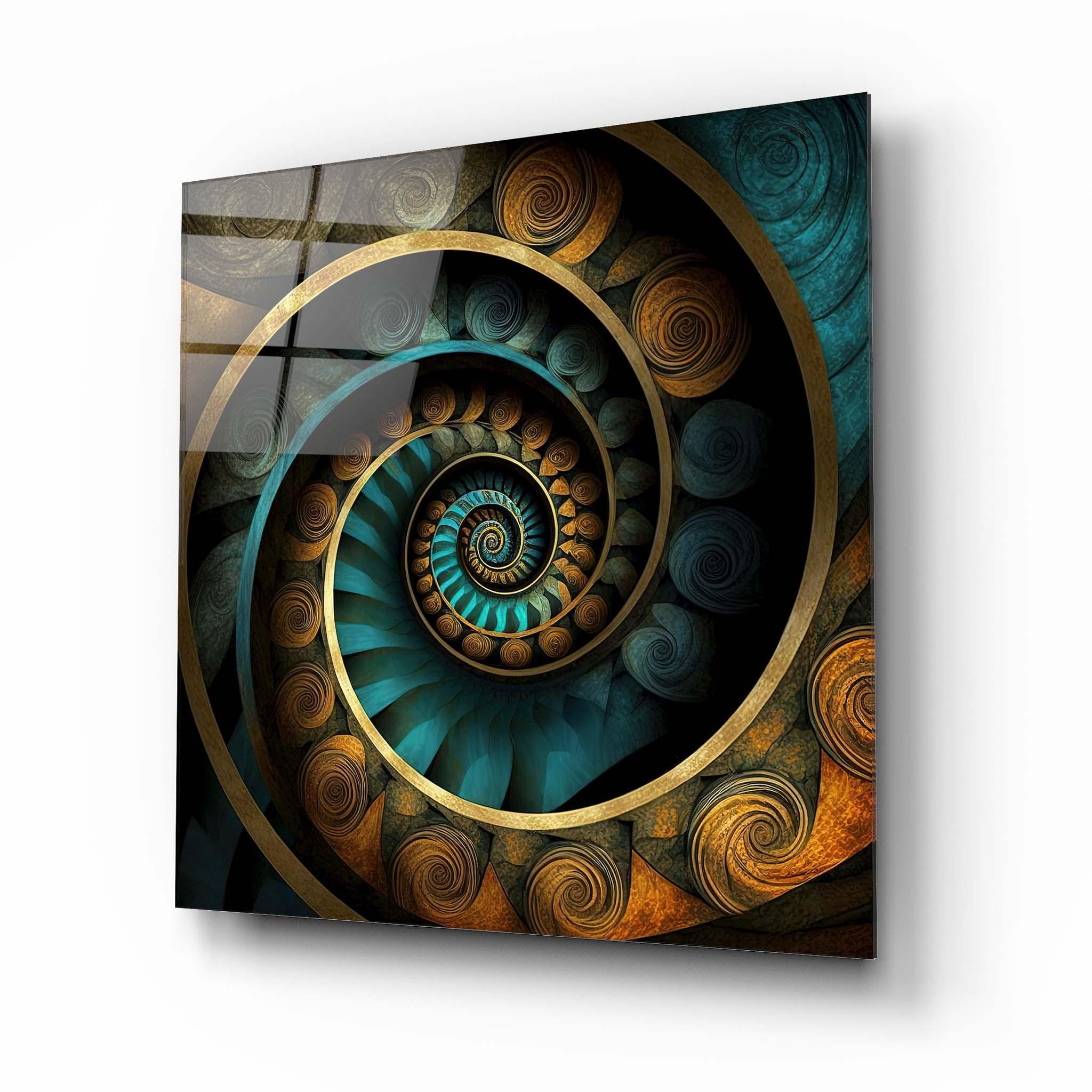 Abstract Glass Wall Art 3 - Artchi