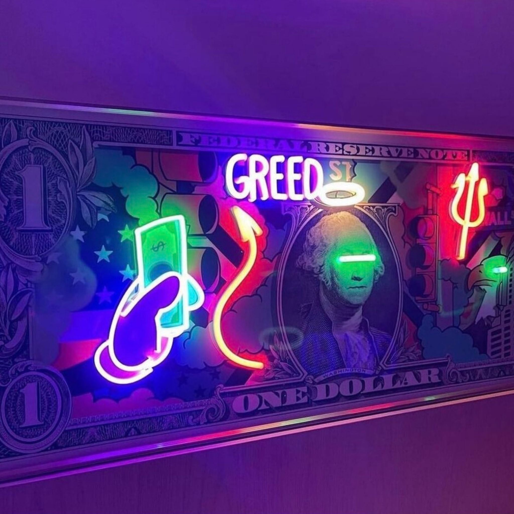 Neon Dollar: Greed and Funk