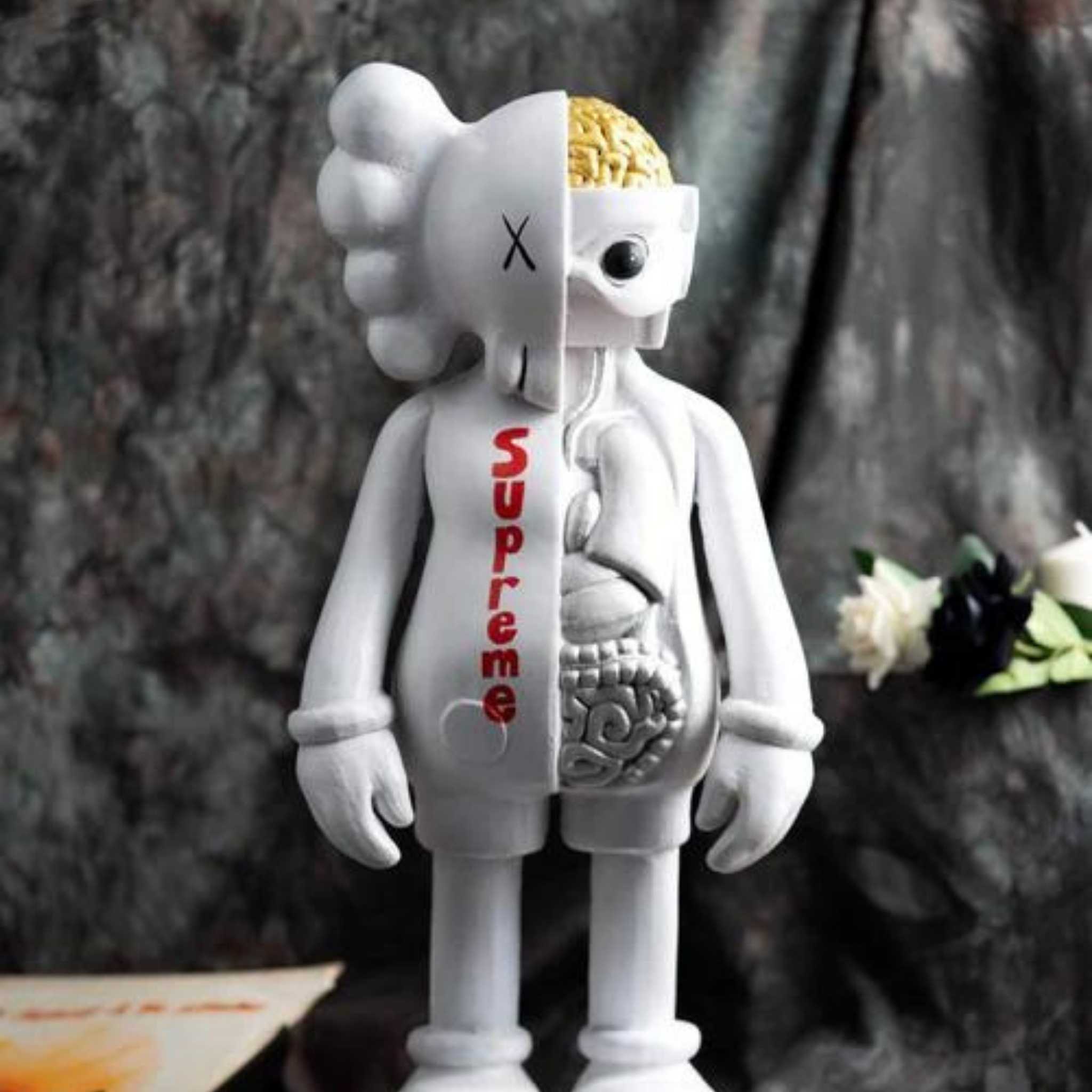 Inner Beauty: The White KAWS u0026 Supreme Figure