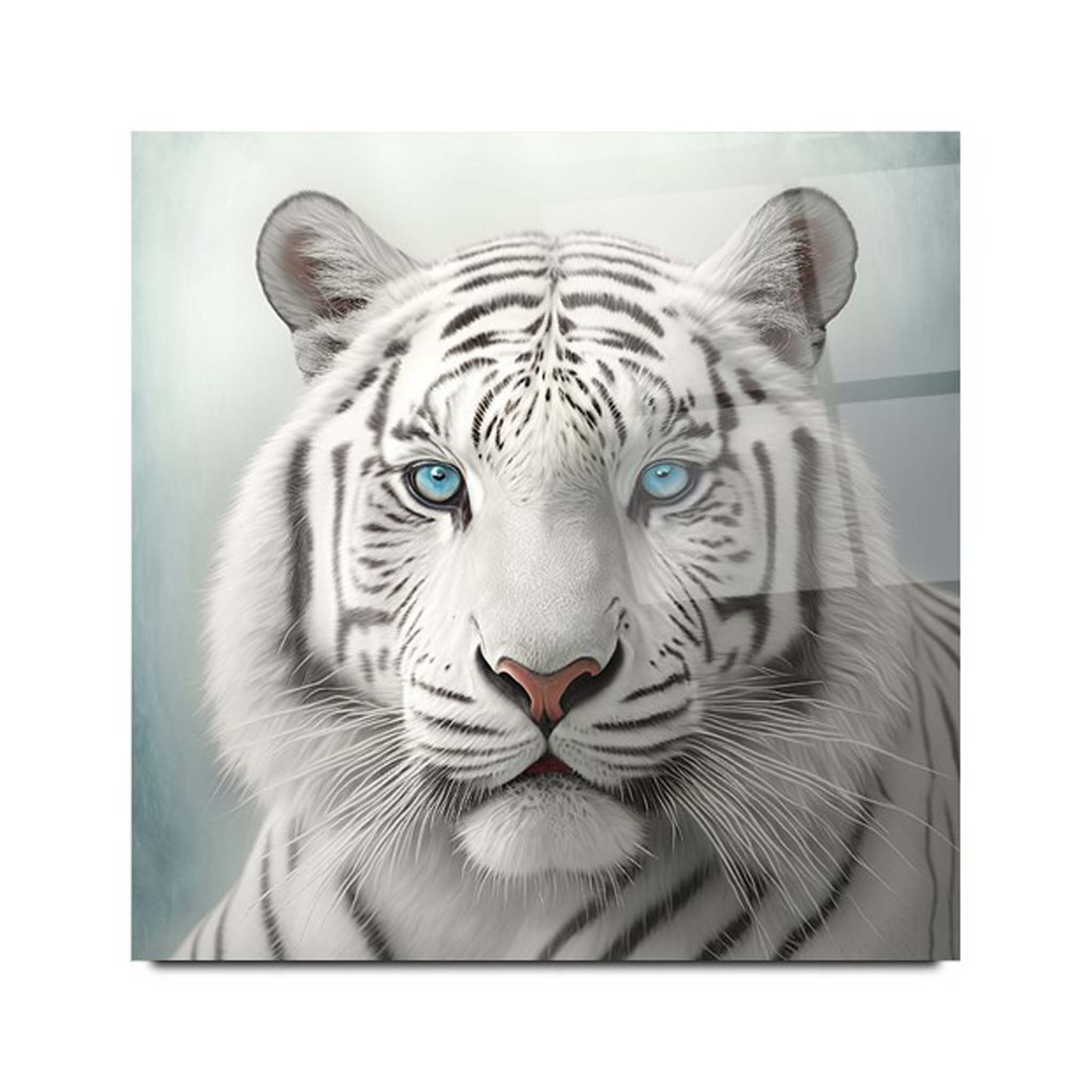 Tiger Glass Wall Art 5