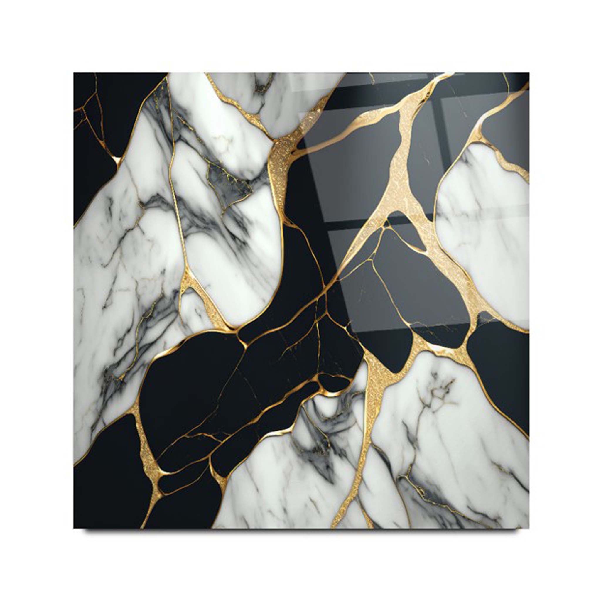 Marble Glass Wall Art 2