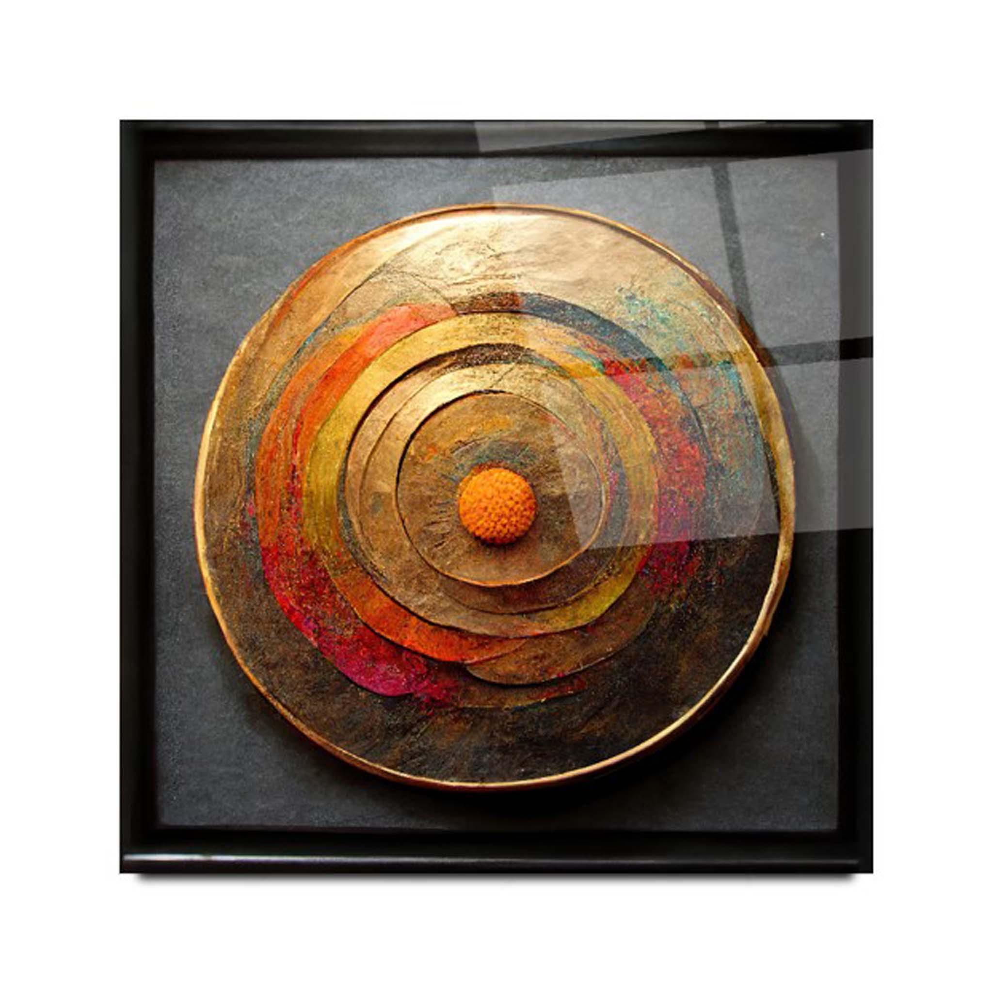 Abstract Glass Wall Art 9 - Artchi