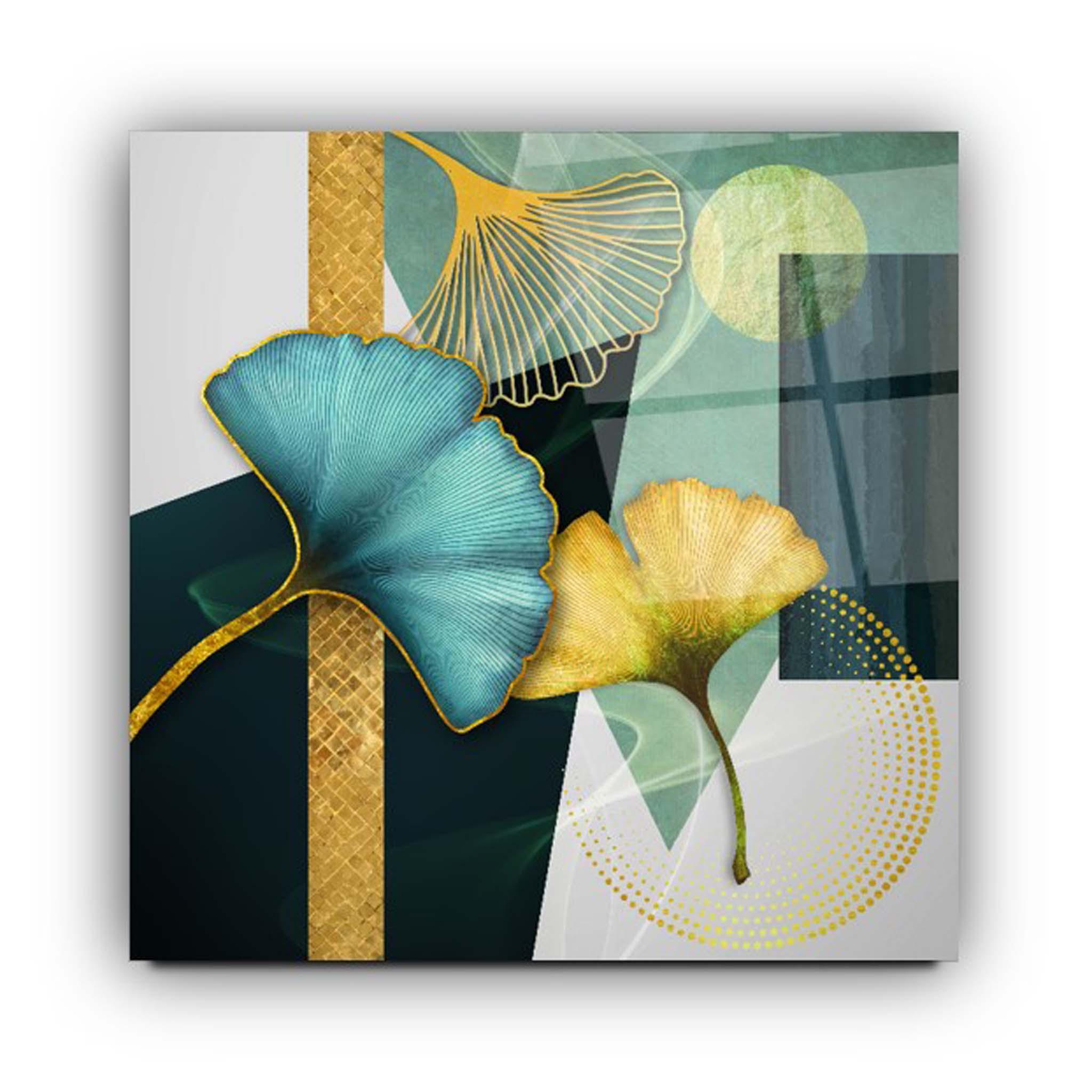 Abstract Glass Wall Art 14 - Artchi