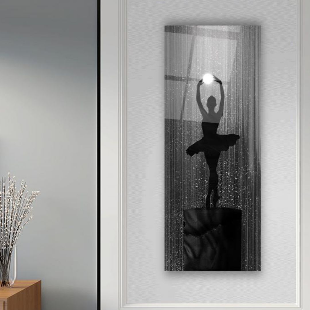 Luminous Elegance Glass Wall Art