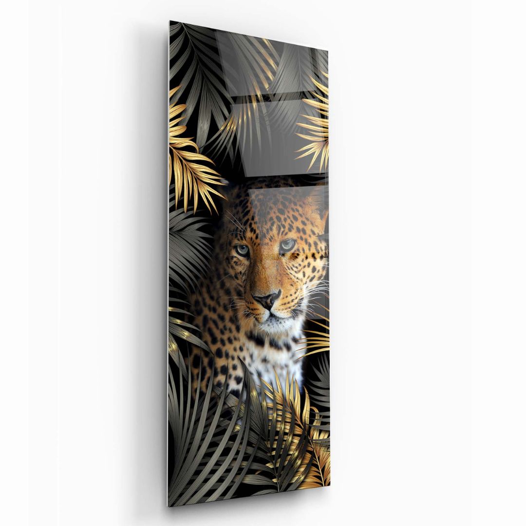 Jungle Majesty Glass Wall Art