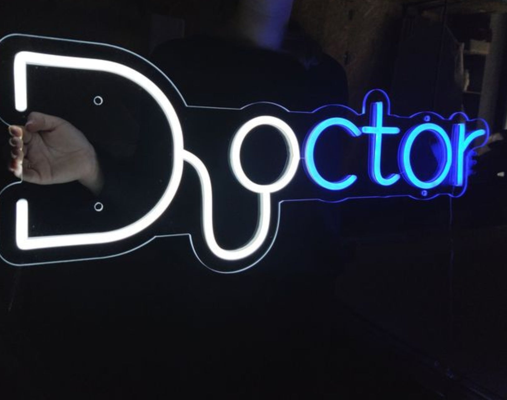 Doctor Neon Outdoor Sign