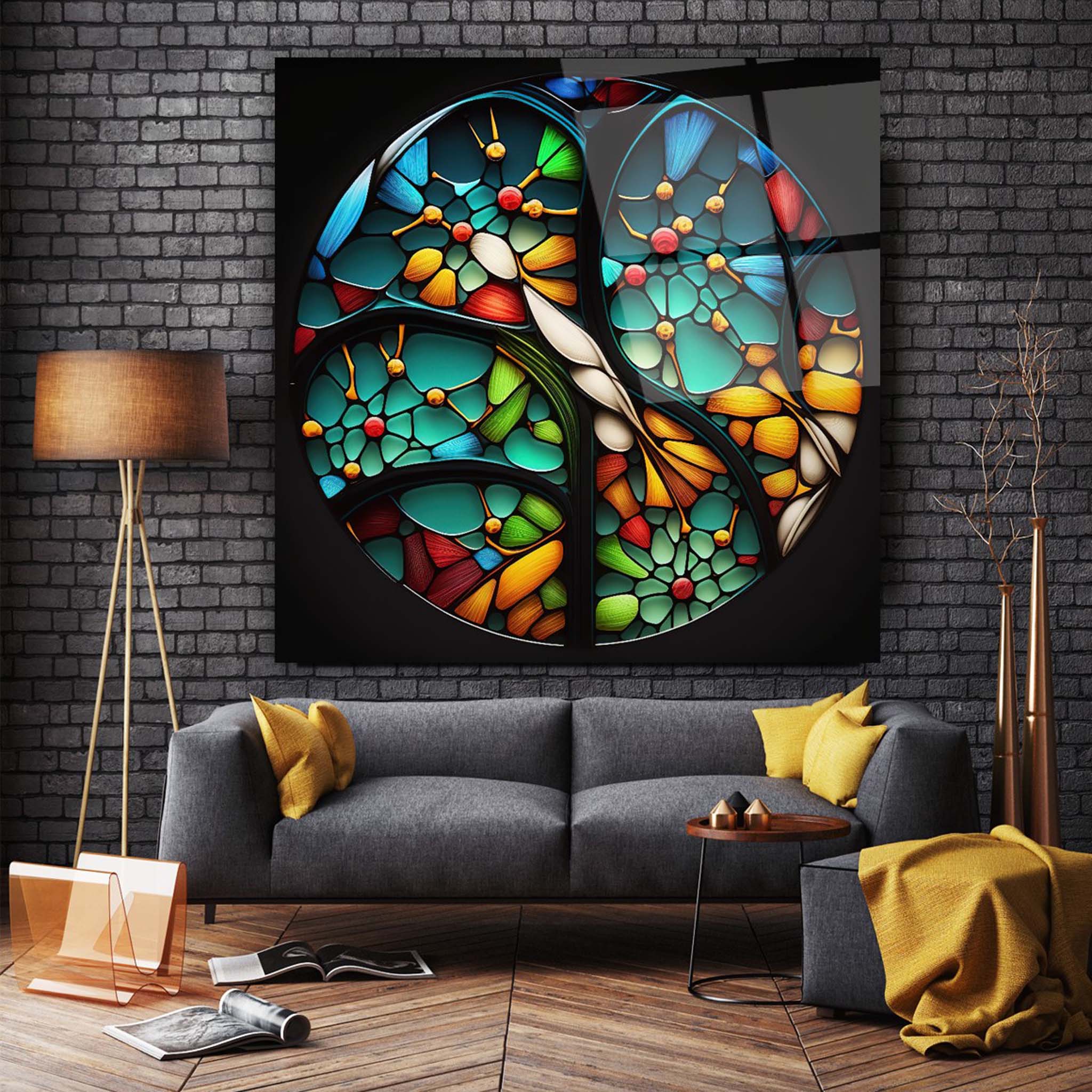 Stained Glass Wall Art 4