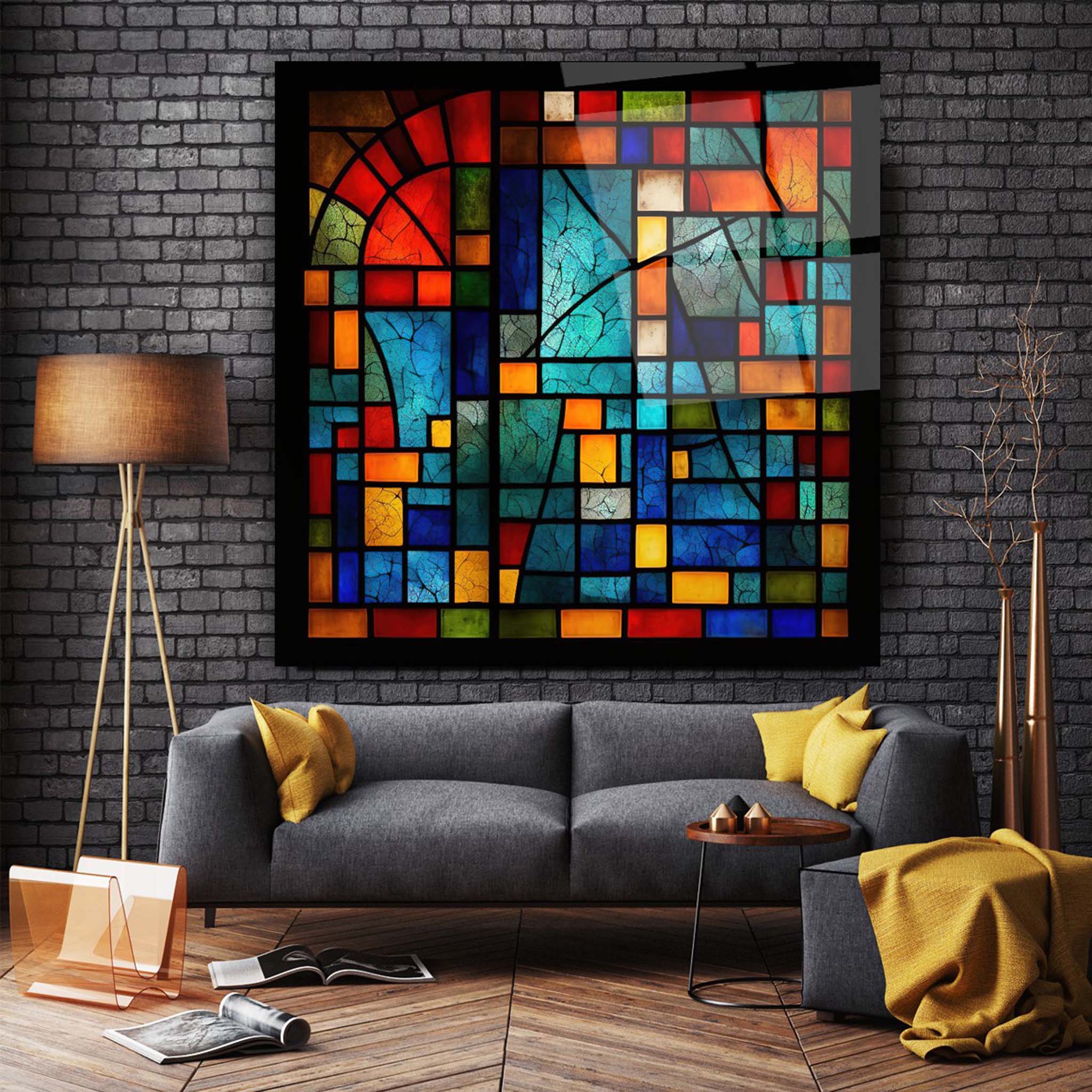 Buy Stained Glass Wall Art 5 | Artchi