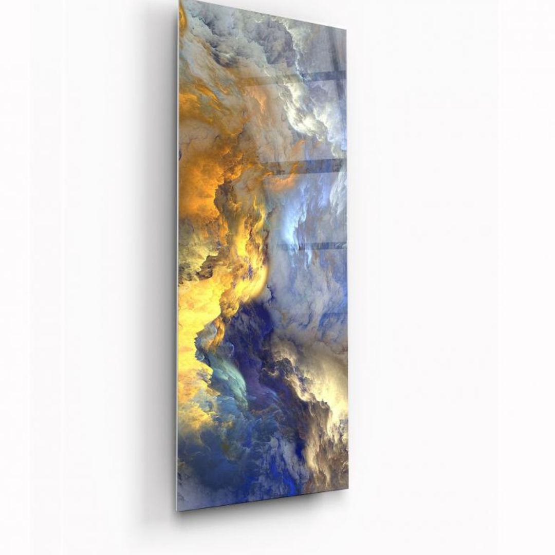 Celestial Horizon Glass Wall Art