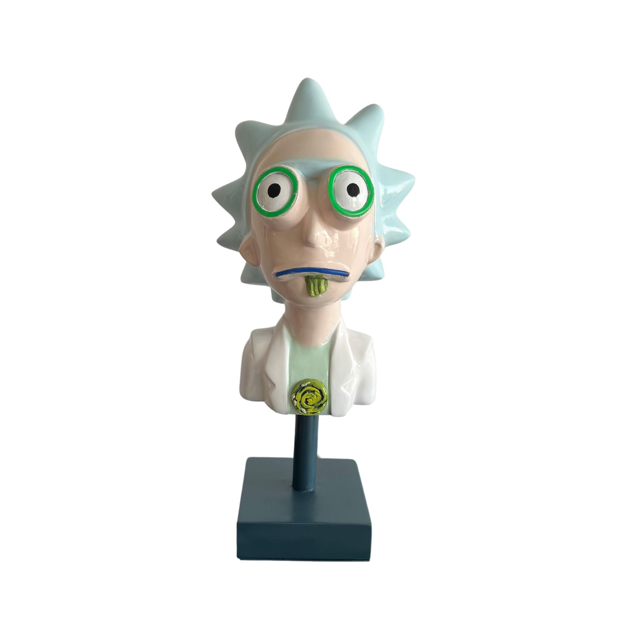 Neon Rick Sculpture