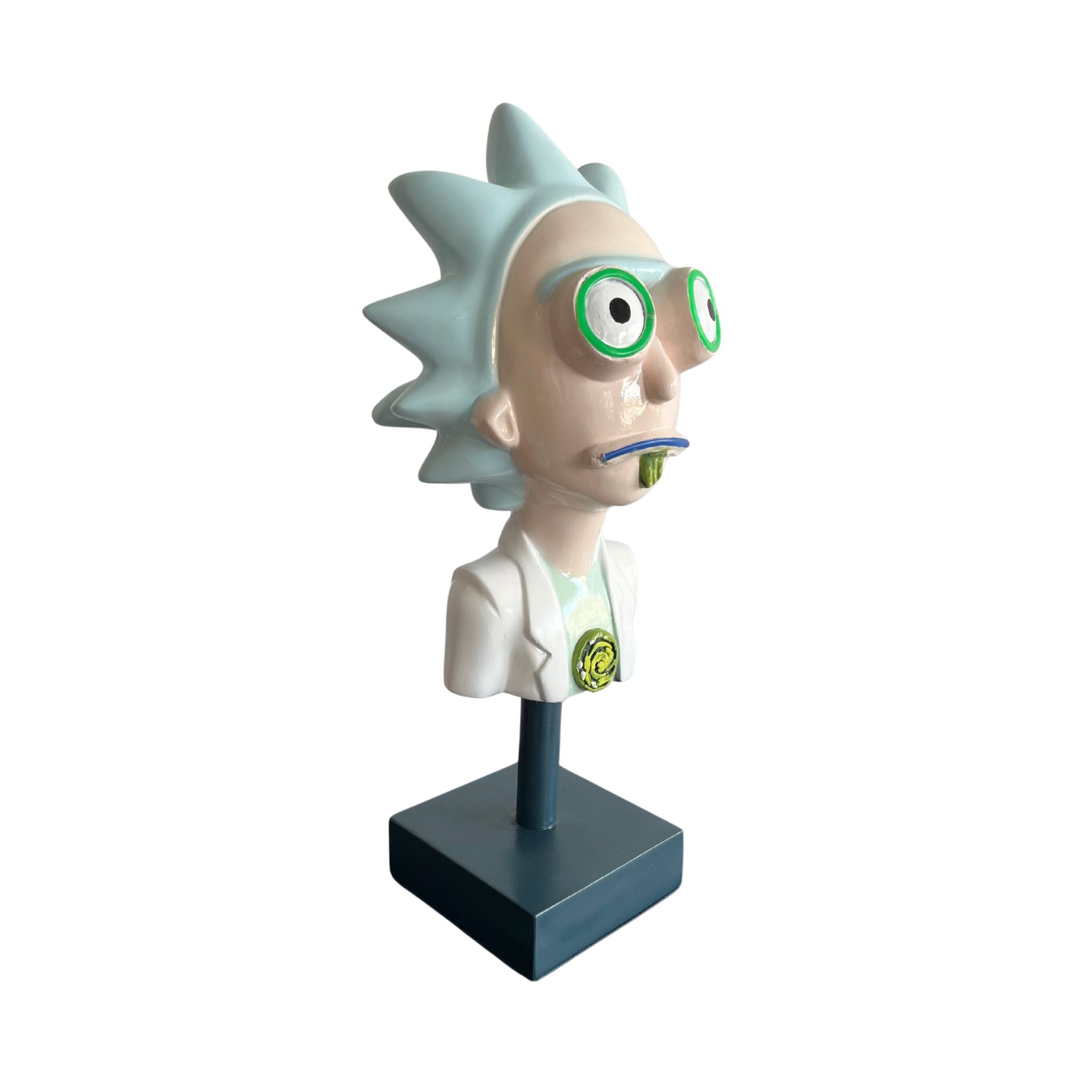 Neon Rick Sculpture