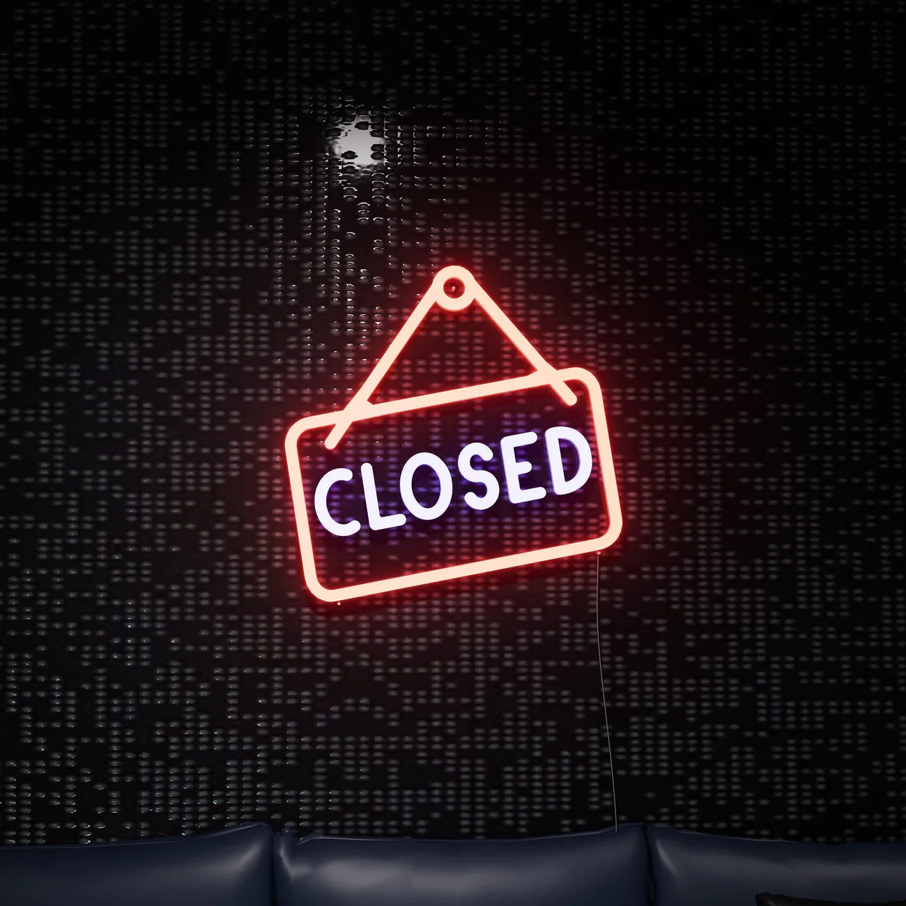 Closed Sign Neon Light