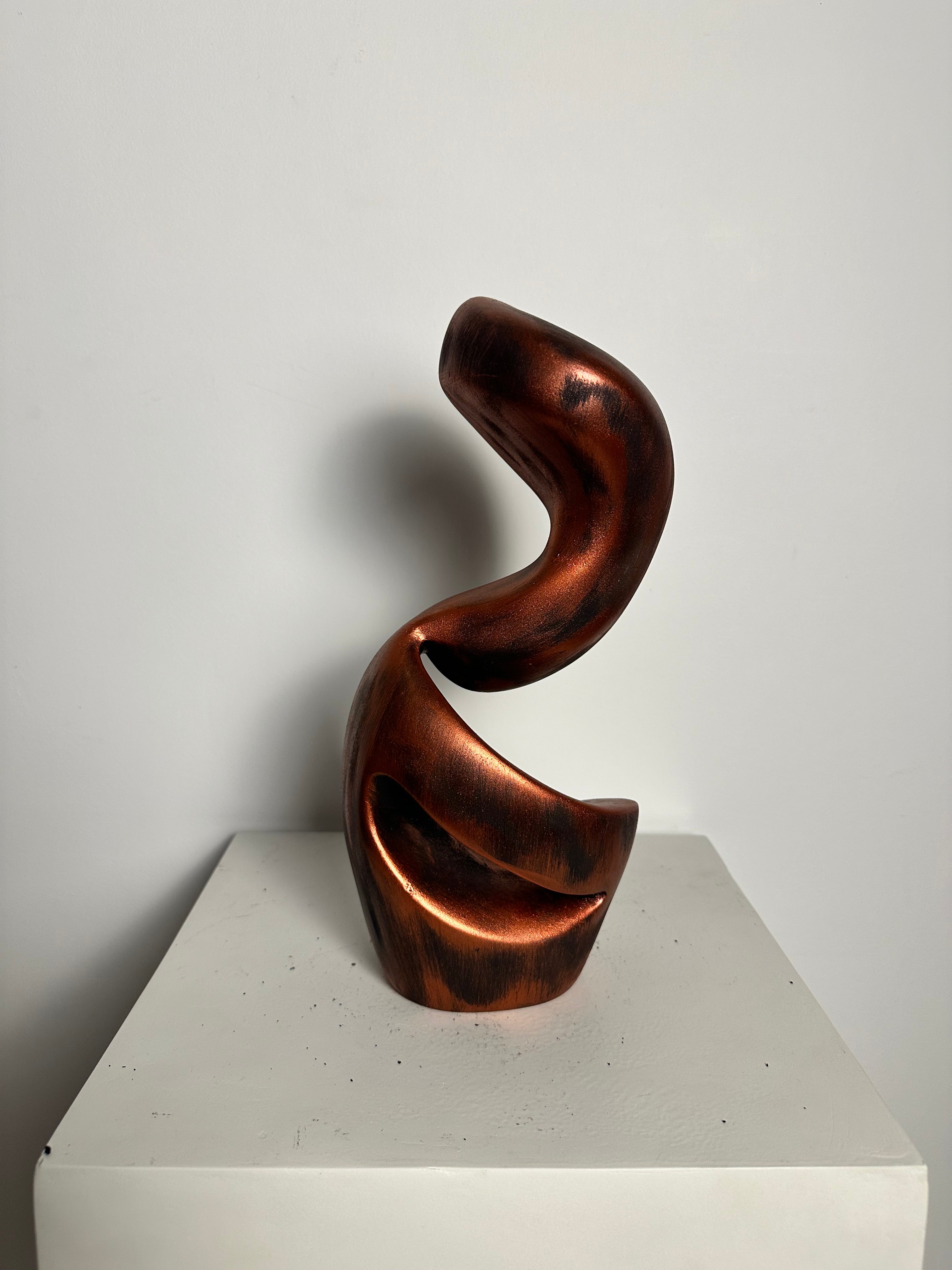 Copper Flow Sculpture