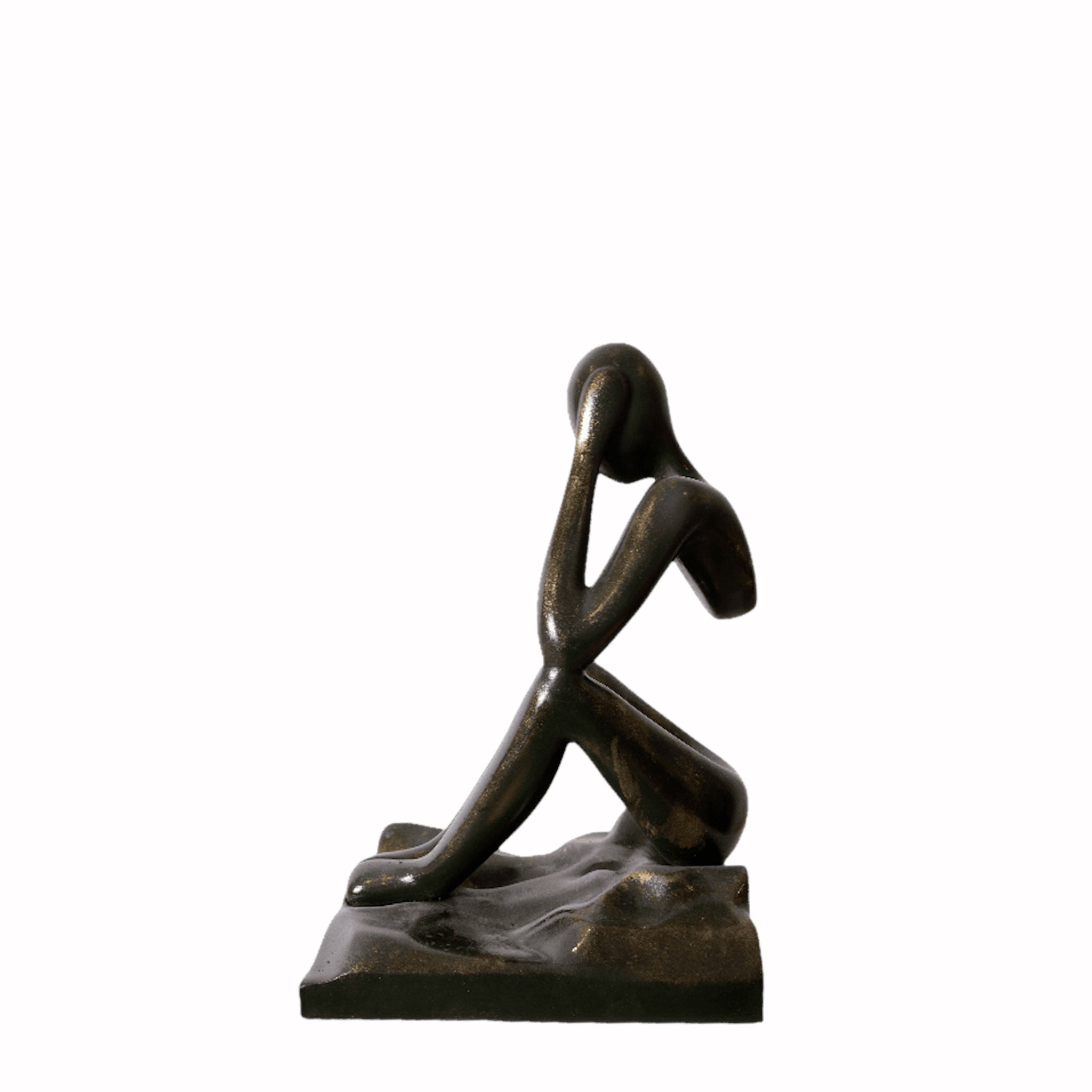 Pensive Figure Sculpture