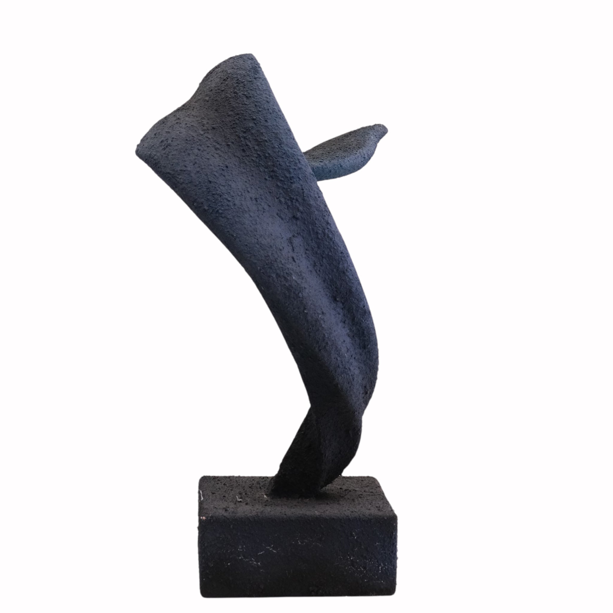 Blue Wave Abstract Sculpture