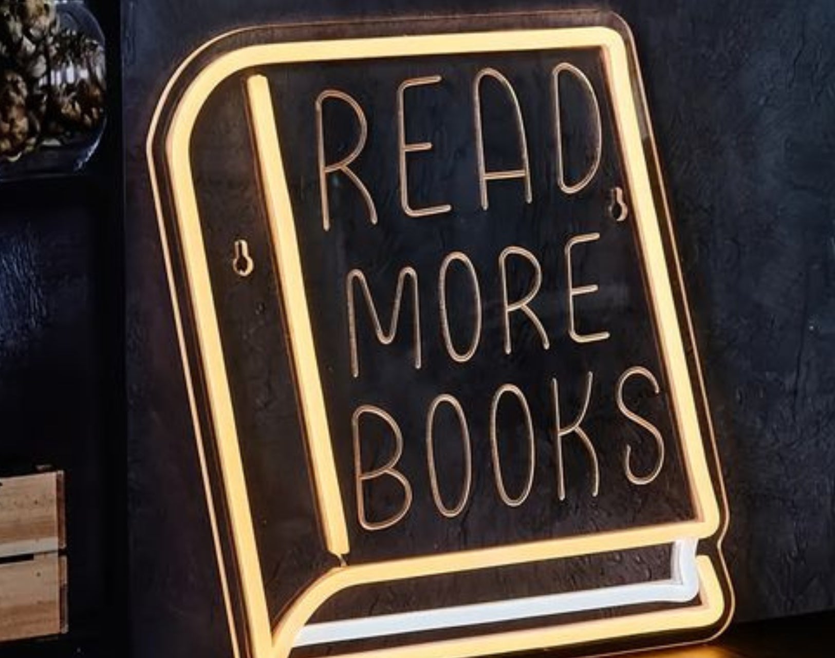 Read More Books Neon Sign