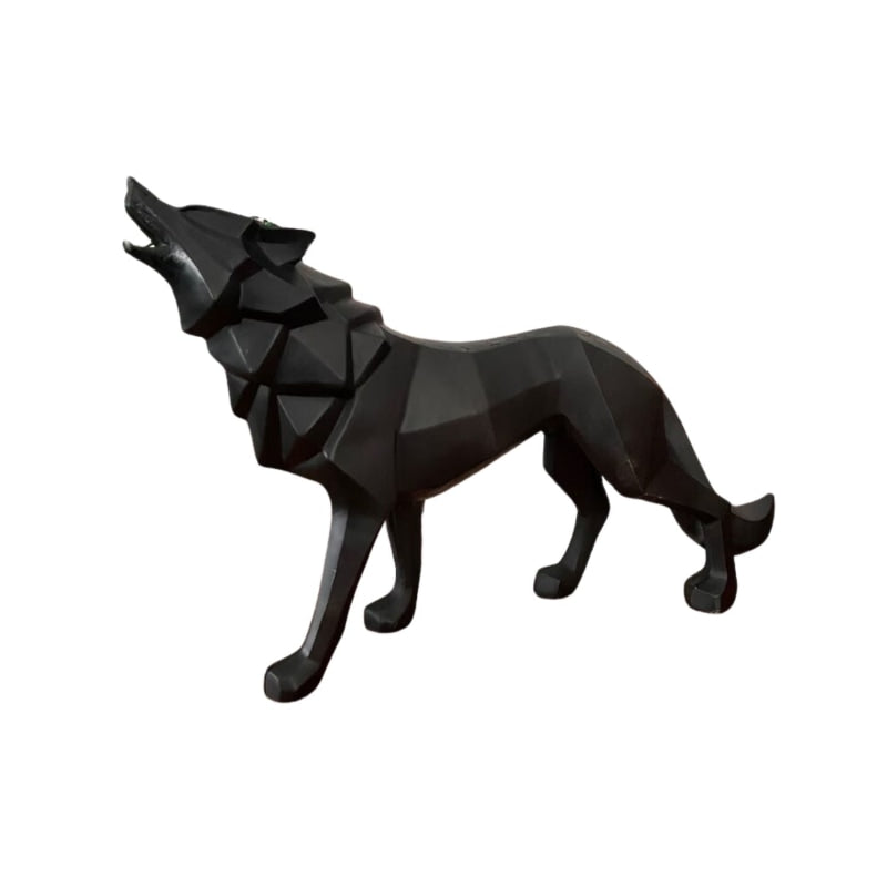 Black Dog Sculpture