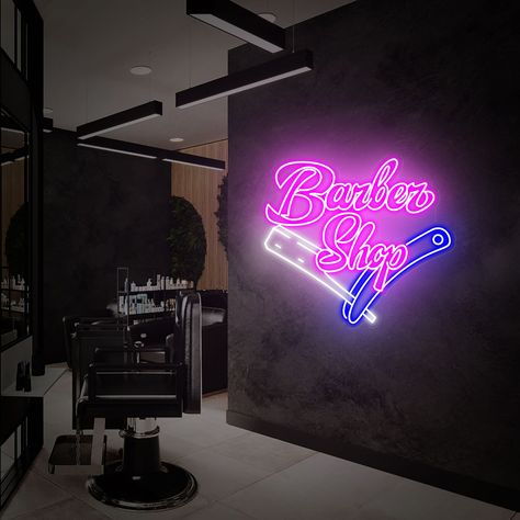 Barber Shop Neon Sign