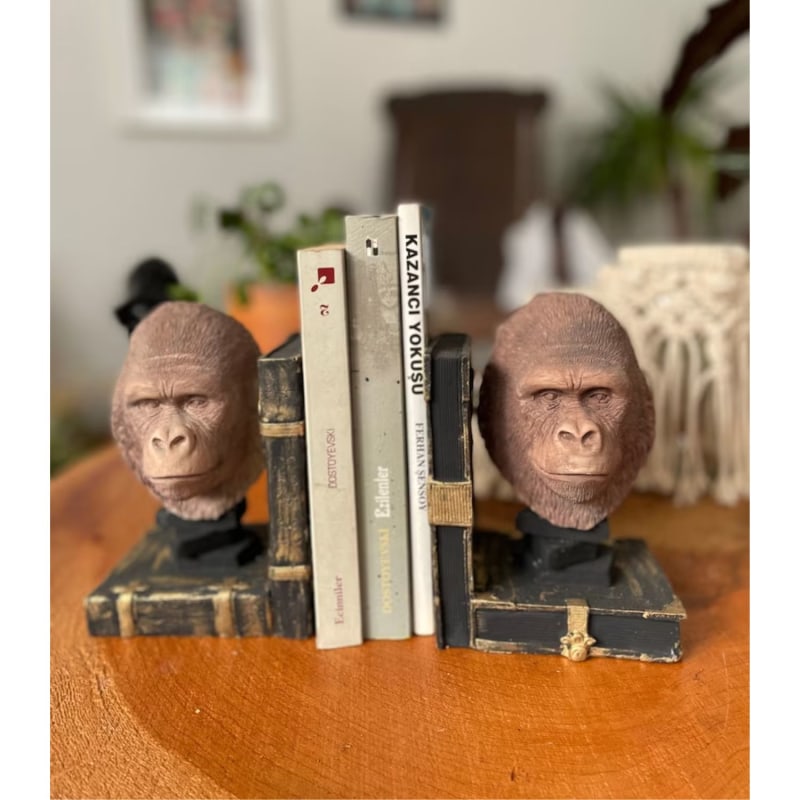 Gorilla Decor Sculpture