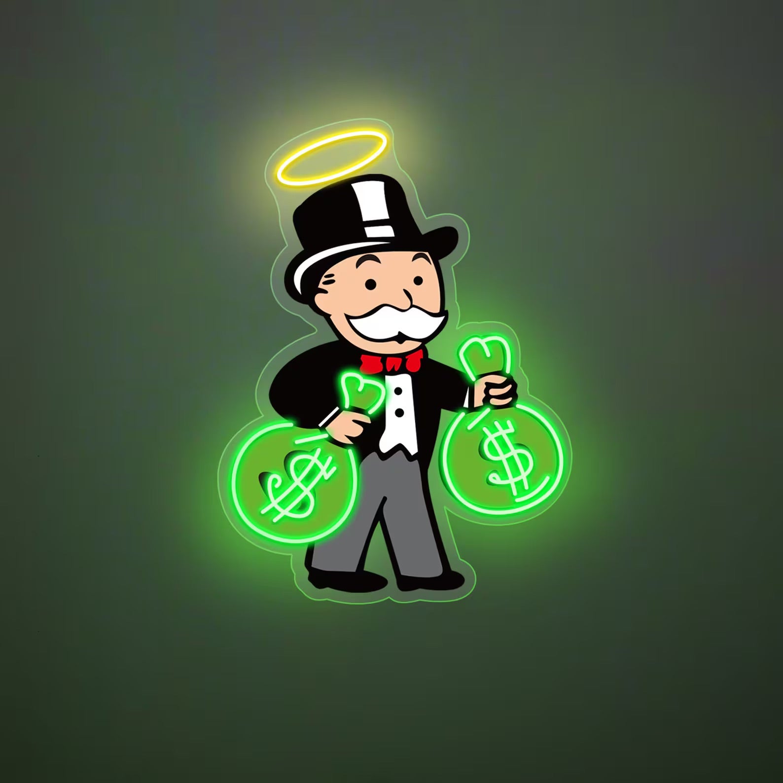 Neon Moneybags Halo