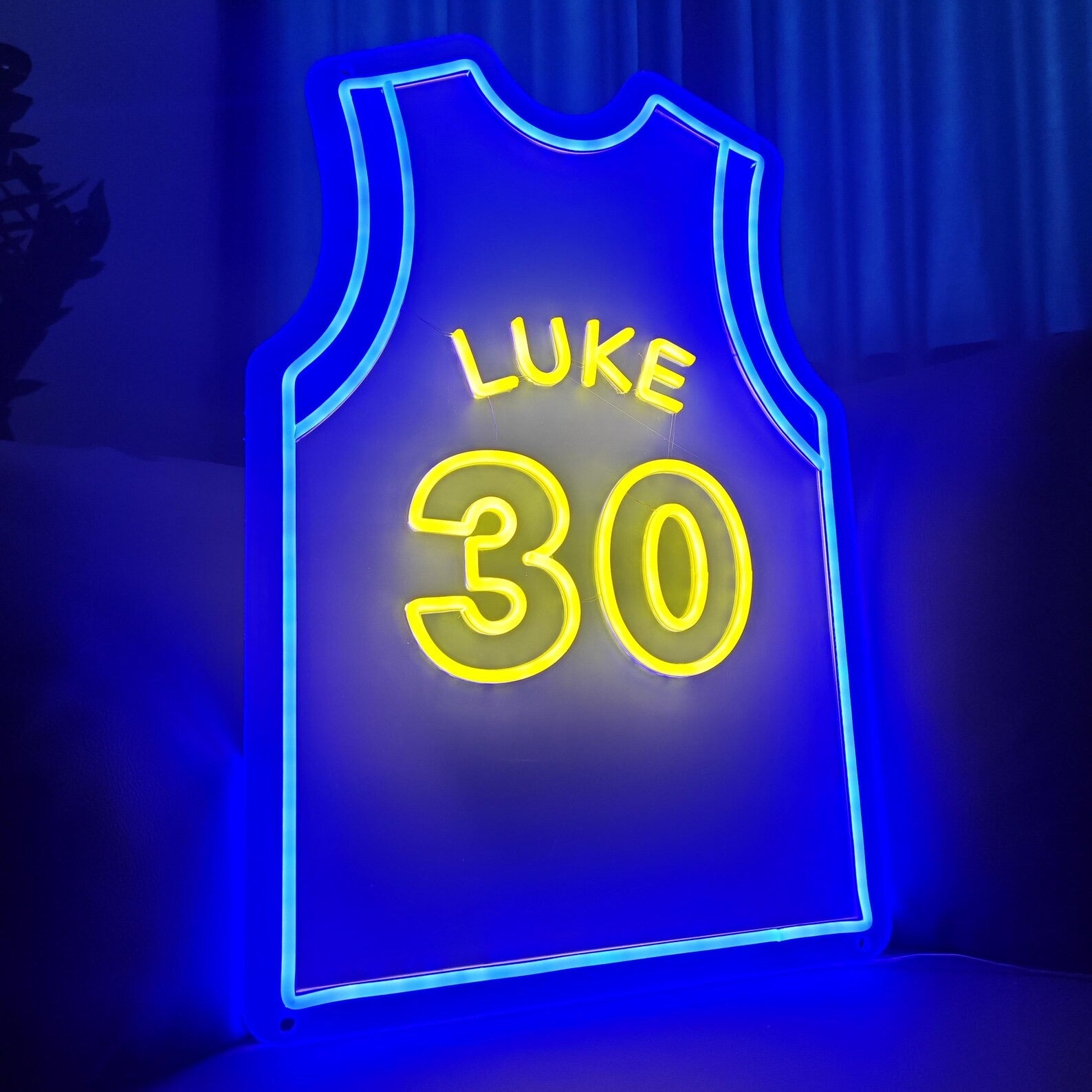 Custom Sports Jersey Neon Sign