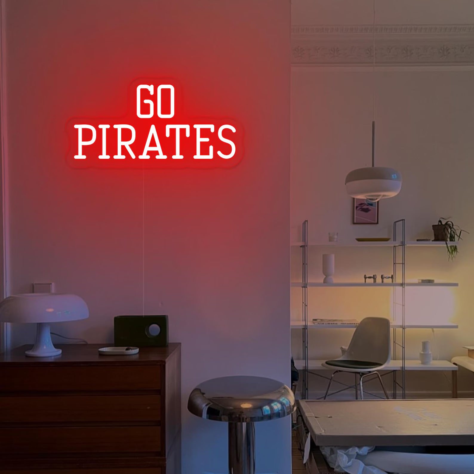 Go Pirates Neon Sign