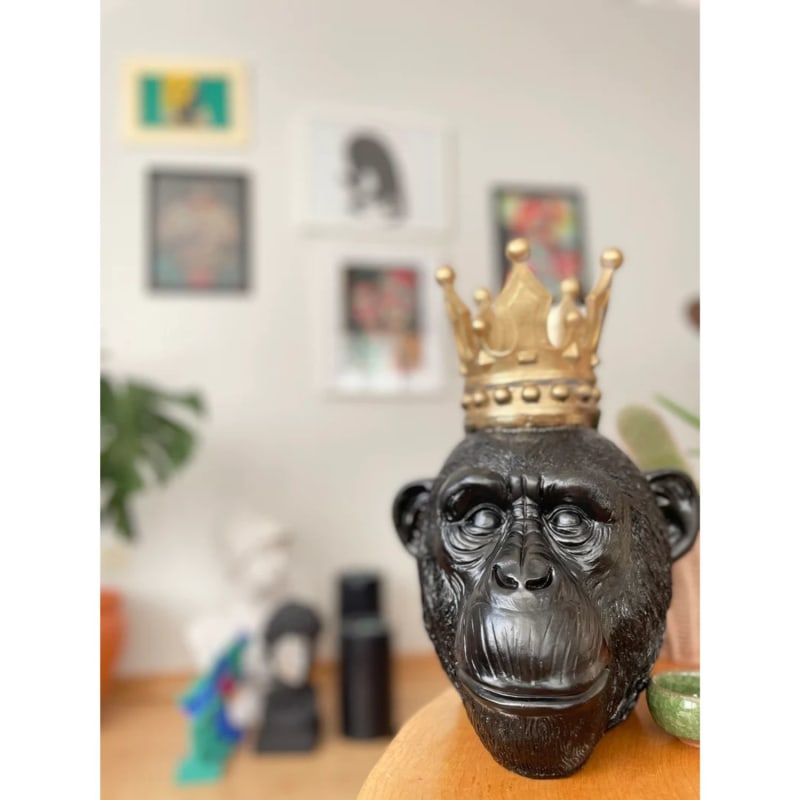 King Gorilla Design Sculpture