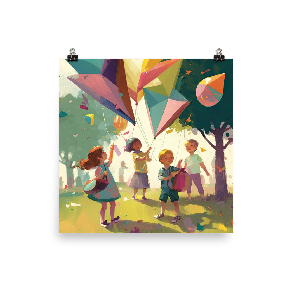 Kites and Balloons in the Park